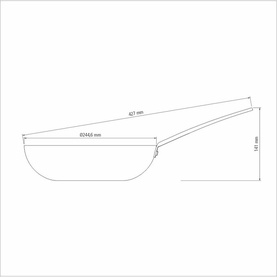BBQ Wok 24cm