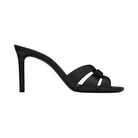 Tribute 85 Leather Heeled Mules