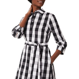 Ilona Gingham Shirt Dress