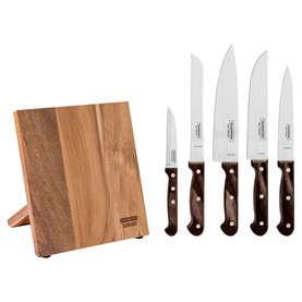 Six Piece Magnetic Knife Block