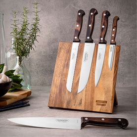 Six Piece Magnetic Knife Block