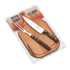 Wooden Carving Three-Piece Set