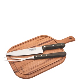 Wooden Carving Three-Piece Set