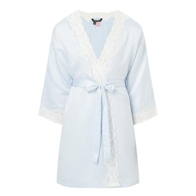 Satin Lace Robe
