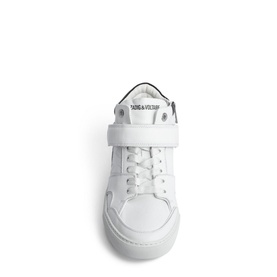 ZV1747 Mid-Top Smooth Leather Sneakers