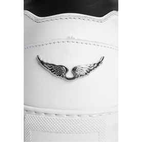 ZV1747 Mid-Top Smooth Leather Sneakers