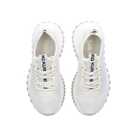 Louisa Knit Lace-Up Trainers