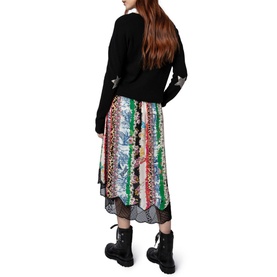 Mixed Print Joslin Skirt