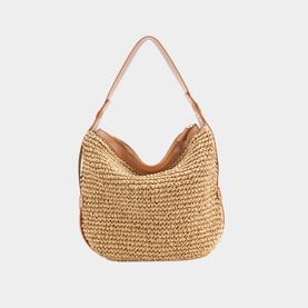 Grace Woven Slouch Bag