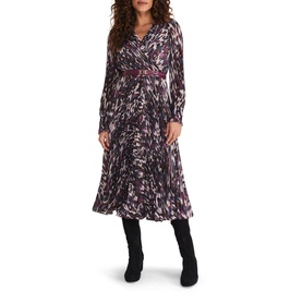 Eloise Animal Print Pleated Dress