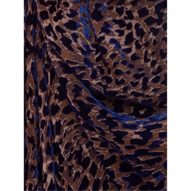 Catalina Velvet Leopard Maxi Dress