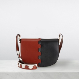 Leather Saddle Crossbody Bag