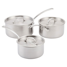 Eclipse Three-Piece Saucepan Set