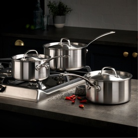 Eclipse Three-Piece Saucepan Set