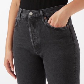 90's Pinch Waist Straight Jeans