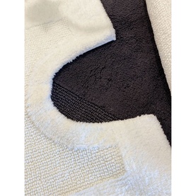 Bruges Pedestal Mat White