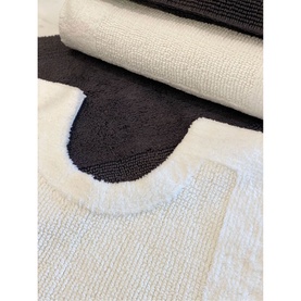 Bruges Bath Mat White