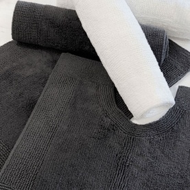 Bruges Bath Mat White