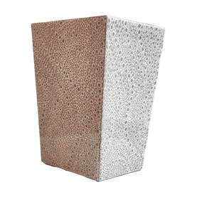Waste Paper Basket Silver