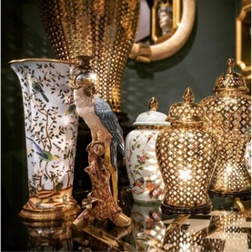 Porcelain Atlantide Vase