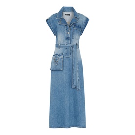 Alisha Denim Midi Dress