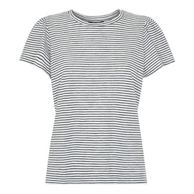 Cotton Frill Stripe T-Shirt