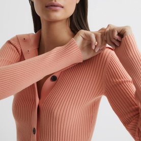 Maia Button Collar Sweater