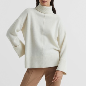 Sarah Cashmere Roll Neck Sweater