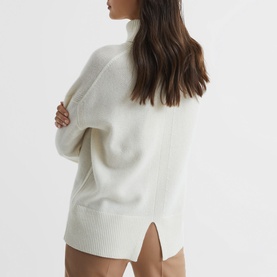 Sarah Cashmere Roll Neck Sweater