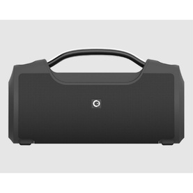 Onesonic Quattro 60W Speaker in black, portable boombox design with carry handle and circular logo on front panel