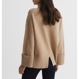 Sarah Cashmere Roll Neck Sweater