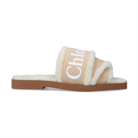 Shearling Lined Woody Mule