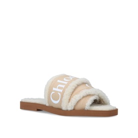Shearling Lined Woody Mule
