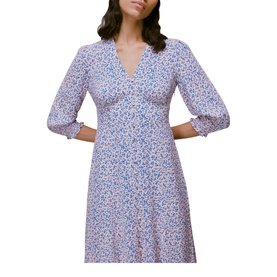 Floral Garden Print Midi Dress