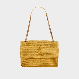 Niki Medium Raffia Bag