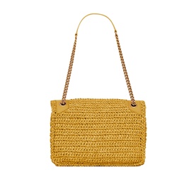 Niki Medium Raffia Bag