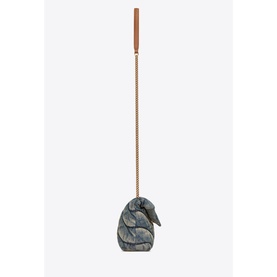Puffer Toy Denim Mini Bag