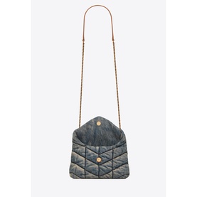 Puffer Toy Denim Mini Bag