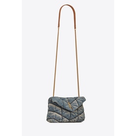 Puffer Toy Denim Mini Bag
