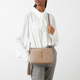 Lou Quilted Leather Camera Bag