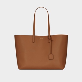 Shopping East West Leather Tote