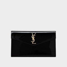 Patent Leather Medium Pouch