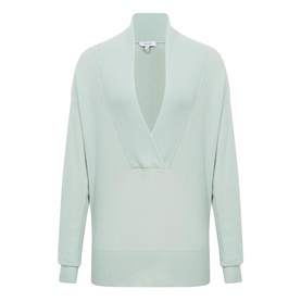 Amelia Cashmere Shawl Collar Sweater
