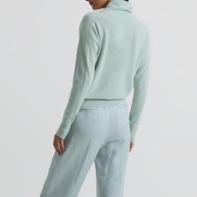 Amelia Cashmere Shawl Collar Sweater