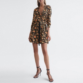 Lula Vintage Print Flippy Dress