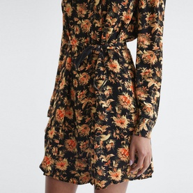 Lula Vintage Print Flippy Dress