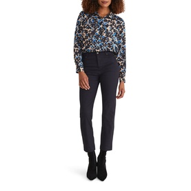 Ocha Mid-Rise Straight Jeans