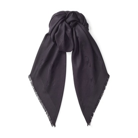 Emani Silk & Wool Blend Jacquard Scarf
