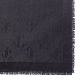 Emani Silk & Wool Blend Jacquard Scarf