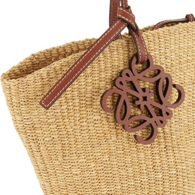 Shell Elephant Grass & Calf Basket Bag